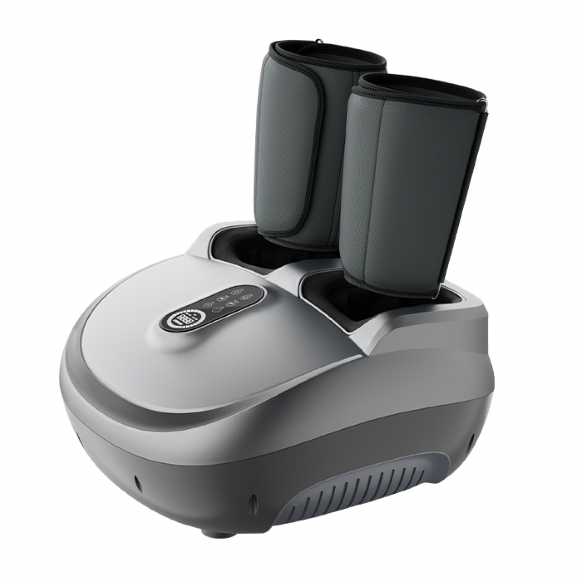 Maxcare MAX-Y03508B 靈感足師 (銀色) — 3D指感按摩，12組氣囊全方位舒緩，多功能熱敷